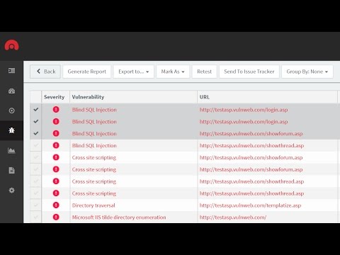 Acunetix Deep-dive Acunetix Deep-dive